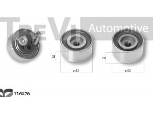 TREVI AUTOMOTIVE KD1387 paskirstymo diržo komplektas 
 Techninės priežiūros dalys -> Papildomas remontas
7701474198, 7701477067