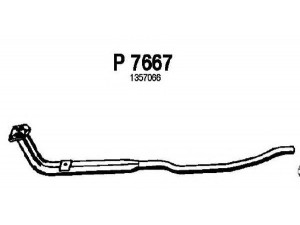 FENNO P7667 išleidimo kolektorius 
 Išmetimo sistema -> Išmetimo vamzdžiai
1328427, 1357066