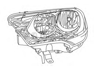 BOSCH 0 318 163 215 priekinis žibintas 
 Kėbulas -> Priekinis žibintas/dalys -> Priekinis žibintas/įterp.
6208 T5