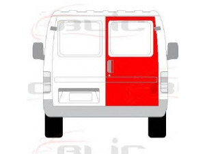 BLIC 6013-00-2515712P galinės durys 
 Kėbulas -> Transporto priemonės galas -> Galinės durys/dalys
6862922, 6962922