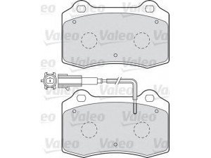 VALEO 598859 stabdžių trinkelių rinkinys, diskinis stabdys 
 Techninės priežiūros dalys -> Papildomas remontas
5892740, 1ML698151