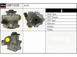 DELCO REMY DSP1332 hidraulinis siurblys, vairo sistema 
 Vairavimas -> Vairo pavara/siurblys
8E0 145 155 F
