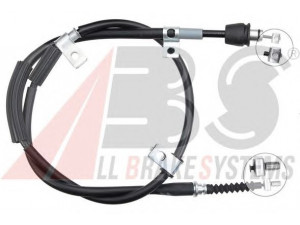 A.B.S. K13900 trosas, stovėjimo stabdys 
 Stabdžių sistema -> Valdymo svirtys/trosai
597702C310