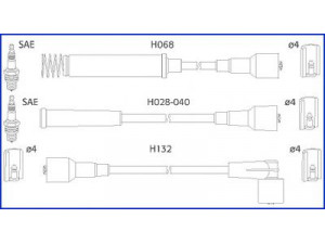 HITACHI 134214 uždegimo laido komplektas 
 Kibirkšties / kaitinamasis uždegimas -> Uždegimo laidai/jungtys
1612499, 1612536, 1612537