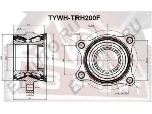 ASVA TYWH-TRH200F rato stebulė 
 Ašies montavimas/vairavimo mechanizmas/ratai -> Rato stebulė/montavimas -> Rato stebulė
43560-26010, 43560-26010
