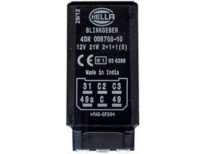 HELLA 4DN 008 768-101 posūkio rodiklio pertraukiklis; posūkio rodiklio pertraukiklis 
 Elektros įranga -> Posūkio žibintų blokas/relės
3 103 895 M1, 0009732508, 5350638958