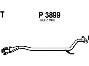 FENNO P3899 išleidimo kolektorius 
 Išmetimo sistema -> Išmetimo vamzdžiai
MB611908