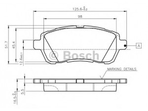 BOSCH 0 986 TB3 083 stabdžių trinkelių rinkinys, diskinis stabdys 
 Techninės priežiūros dalys -> Papildomas remontas
1550219