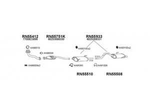 VENEPORTE 550451 išmetimo sistema