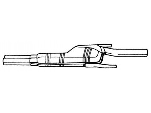 AKS DASIS SG15413 vidurinis duslintuvas