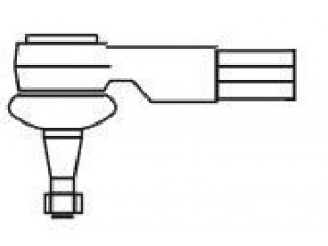 FRAP 3773 skersinės vairo trauklės galas 
 Vairavimas -> Vairo mechanizmo sujungimai
381773, 9403817738, 381773