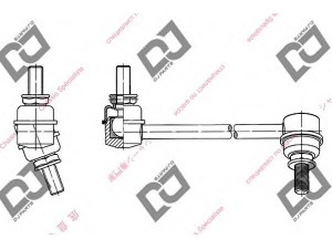 DJ PARTS DL1348 šarnyro stabilizatorius 
 Ašies montavimas/vairavimo mechanizmas/ratai -> Stabilizatorius/fiksatoriai -> Savaime išsilyginanti atrama
54618-1AA0A, 54618-JD00A, 546181AA0A
