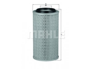 KNECHT LX 49 oro filtras 
 Filtrai -> Oro filtras
5010911, A830X9601HA, 076129620