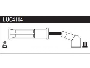 LUCAS ELECTRICAL LUC4104 uždegimo laido komplektas 
 Kibirkšties / kaitinamasis uždegimas -> Uždegimo laidai/jungtys
T167B