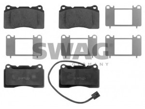 SWAG 74 91 6848 stabdžių trinkelių rinkinys, diskinis stabdys 
 Techninės priežiūros dalys -> Papildomas remontas
77363336