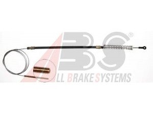 A.B.S. K10108 trosas, stovėjimo stabdys 
 Stabdžių sistema -> Valdymo svirtys/trosai
5951342