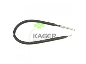 KAGER 19-0939 trosas, stovėjimo stabdys 
 Stabdžių sistema -> Valdymo svirtys/trosai
7700812525