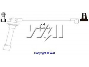 WAIglobal SL141 uždegimo laido komplektas