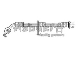 ASHUKI 1110-3612 stabdžių žarnelė 
 Stabdžių sistema -> Stabdžių žarnelės
1 987 476 106/BOSCH, 90947-02C54
