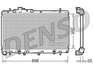 DENSO DRM36011 radiatorius, variklio aušinimas 
 Aušinimo sistema -> Radiatorius/alyvos aušintuvas -> Radiatorius/dalys
45111AE060, 45111AE06A