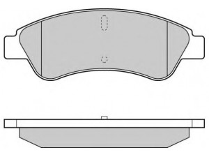 E.T.F. 12-1286 stabdžių trinkelių rinkinys, diskinis stabdys 
 Techninės priežiūros dalys -> Papildomas remontas
425360, 425469, 71773149, 77364016