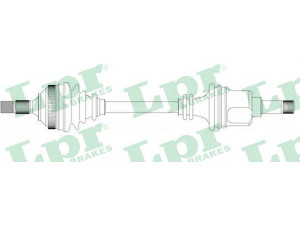 LPR DS38085 kardaninis velenas 
 Ratų pavara -> Kardaninis velenas
3272C2, 3272C9