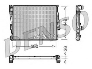 DENSO DRM05069 radiatorius, variklio aušinimas 
 Aušinimo sistema -> Radiatorius/alyvos aušintuvas -> Radiatorius/dalys
155981411, 1611557, 1611565, 1611573