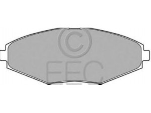 EEC BRP1038 stabdžių trinkelių rinkinys, diskinis stabdys 
 Techninės priežiūros dalys -> Papildomas remontas
96288629, 96316582, 96446176, 96273708