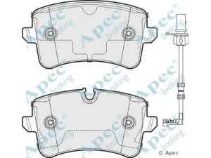 APEC braking PAD1778 stabdžių trinkelių rinkinys, diskinis stabdys 
 Techninės priežiūros dalys -> Papildomas remontas
4HO698451A, 4HO698451C