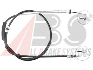 A.B.S. K17187 trosas, stovėjimo stabdys 
 Stabdžių sistema -> Valdymo svirtys/trosai
51808306