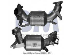 BM CATALYSTS BM80245H katalizatoriaus keitiklis 
 Išmetimo sistema -> Katalizatoriaus keitiklis
2505127060, 2505127061, 2505127072