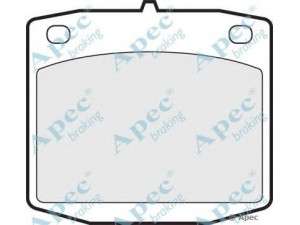 APEC braking PAD315 stabdžių trinkelių rinkinys, diskinis stabdys 
 Techninės priežiūros dalys -> Papildomas remontas
41060W5625, 41060W5627
