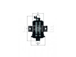 KNECHT KL 140 kuro filtras 
 Filtrai -> Kuro filtras
12366546, 2330011100, 2330011210