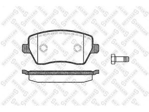 STELLOX 998 000-SX stabdžių trinkelių rinkinys, diskinis stabdys 
 Techninės priežiūros dalys -> Papildomas remontas
43022TL0G50, 41060AX601, 41060AX625