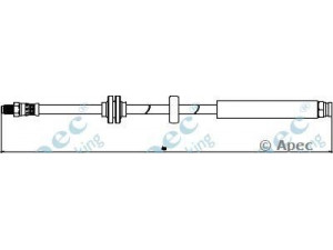 APEC braking HOS3832 stabdžių žarnelė 
 Stabdžių sistema -> Stabdžių žarnelės
60698796