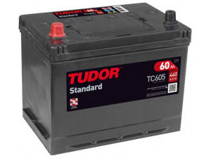 TUDOR TC605 starterio akumuliatorius; starterio akumuliatorius 
 Elektros įranga -> Akumuliatorius