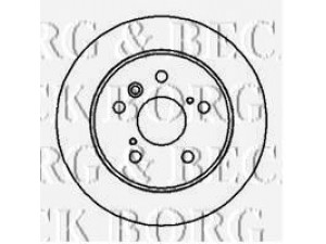 BORG & BECK BBD4075 stabdžių diskas 
 Dviratė transporto priemonės -> Stabdžių sistema -> Stabdžių diskai / priedai
42431-32050, 4243106090, 4243132050