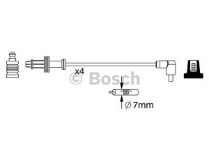 BOSCH 0 986 357 240 uždegimo laido komplektas 
 Kibirkšties / kaitinamasis uždegimas -> Uždegimo laidai/jungtys
5967 P1, 5967 L5, 5967 L9, 5967 N6