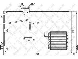 STELLOX 10-45126-SX kondensatorius, oro kondicionierius 
 Oro kondicionavimas -> Kondensatorius
203 500 06 54, 203 500 10 54, 203 500 11 54
