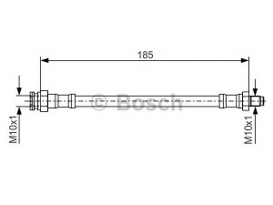 BOSCH 1 987 476 416 stabdžių žarnelė 
 Stabdžių sistema -> Stabdžių žarnelės
60806216, 7563845, 46809898, 5972813