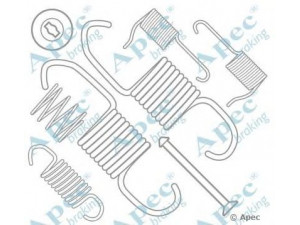 APEC braking KIT988 priedų komplektas, stabdžių trinkelės 
 Stabdžių sistema -> Būgninis stabdys -> Dalys/priedai