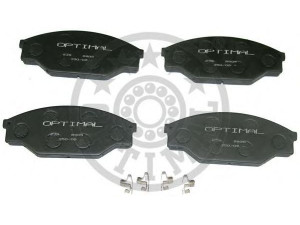 OPTIMAL 9808 stabdžių trinkelių rinkinys, diskinis stabdys 
 Techninės priežiūros dalys -> Papildomas remontas
04465YZZ56, 0449126071, 0449126151