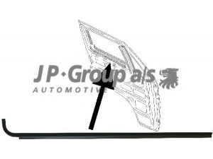 JP GROUP 8186001270 tarpiklis, šoninis langas 
 Kėbulas -> Keleivių kabina -> Durų langas/šoninis langas
251837703