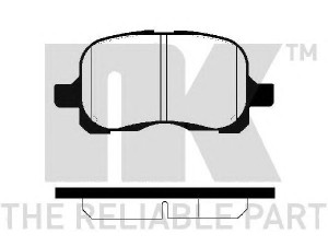 NK 224542 stabdžių trinkelių rinkinys, diskinis stabdys 
 Techninės priežiūros dalys -> Papildomas remontas
0446502050, 0446512240