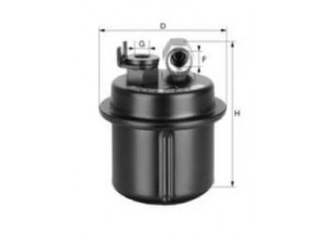 UNIFLUX FILTERS XB135 kuro filtras 
 Techninės priežiūros dalys -> Papildomas remontas
25175543, 16010-SD4-670, 16010SD4670