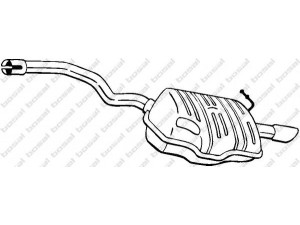BOSAL 220-453 galinis duslintuvas 
 Išmetimo sistema -> Duslintuvas
1K5253609