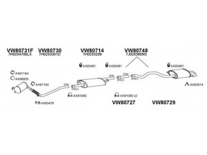 VENEPORTE 800499 išmetimo sistema 
 Išmetimo sistema -> Išmetimo sistema, visa