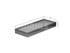 KNECHT LX 4 oro filtras 
 Filtrai -> Oro filtras
5003243, 5003276, 7988160, 6400379