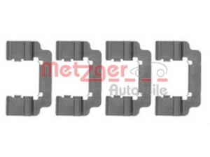 METZGER 109-1777 priedų komplektas, diskinių stabdžių trinkelės 
 Stabdžių sistema -> Diskinis stabdys -> Stabdžių dalys/priedai