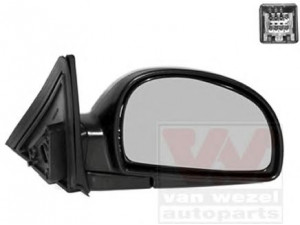 VAN WEZEL 8225806 išorinis veidrodėlis 
 Kėbulas -> Keleivių kabina -> Durys/dalys
87620-25790, 8762025790
